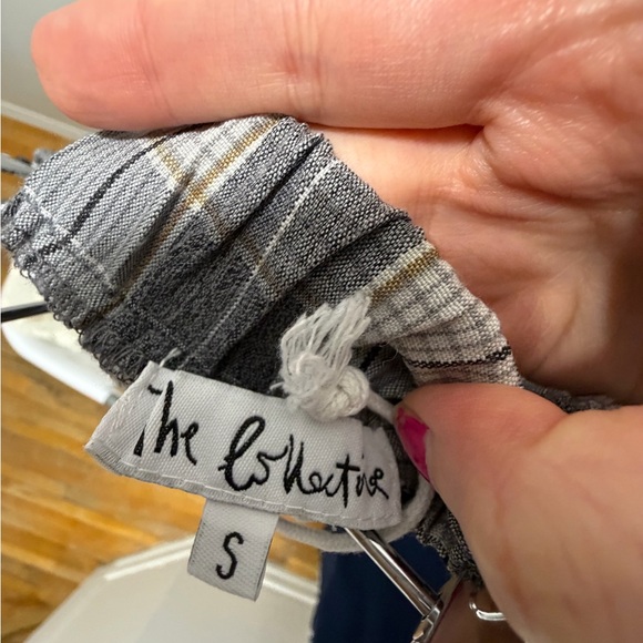 The Collective Plaid Tiered Midi Skirt – Size S - Picture 3 of 4